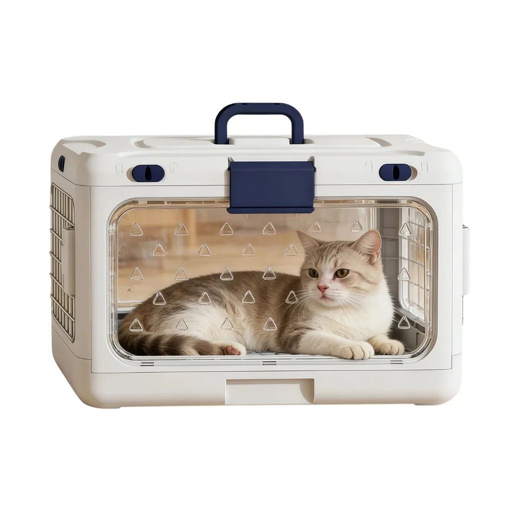 VistaVault Opvouwbare Reismand – Panoramische Reisbench Voor Kat & Hond – Bild 2