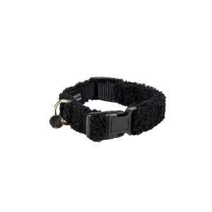 Kentucky-Halsband – „Teddy Fleece“ – Schwarz